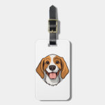 Dog Cartoon wild Sticker Element | Luggage Tag
