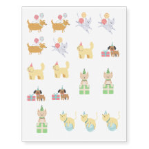 Dog Cat Birthday Party Favor