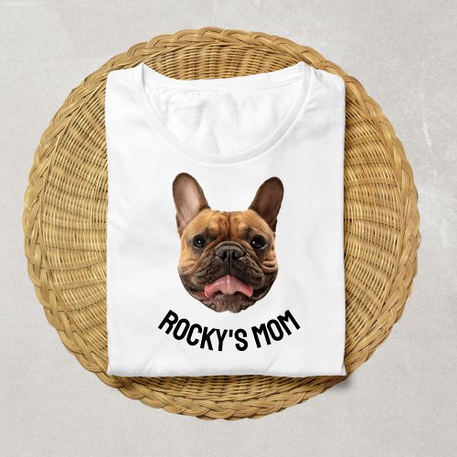 Dog Cat Face Name Dog Mom Dad Pet Lovers Owners T_Shirt