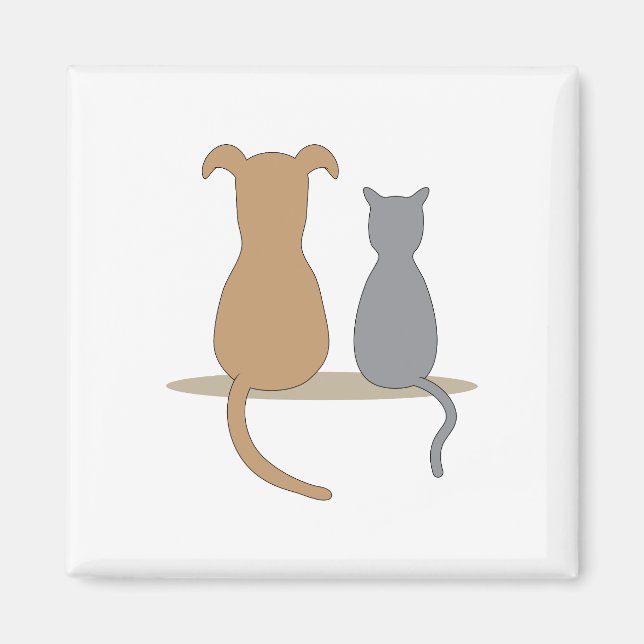 Dog & Cat Magnet (Front)