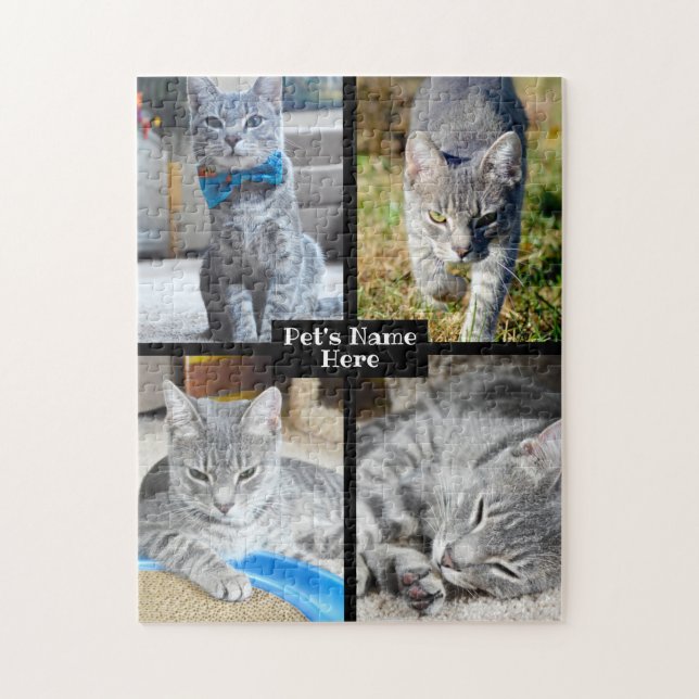 Dog Cat Pet Photo Jigsaw Puzzle (Vertical)