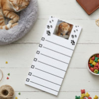 Dog Cat Pet Photo To Do List Paw Print