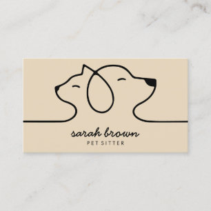 Dog Cat Pet Transportation Business Card