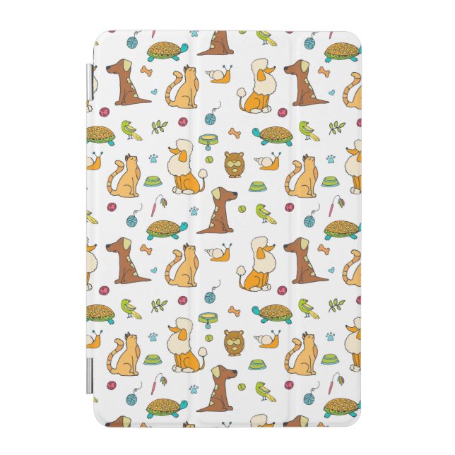 Dog Cat Pets iPad Cover (Front)