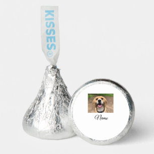 Dog cat photo add pet name cu custom personalized hershey®'s kisses®