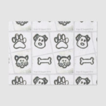 Dog & Cat Tissue Paper