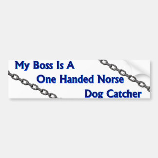 Dog Catcher Bumper Sticker