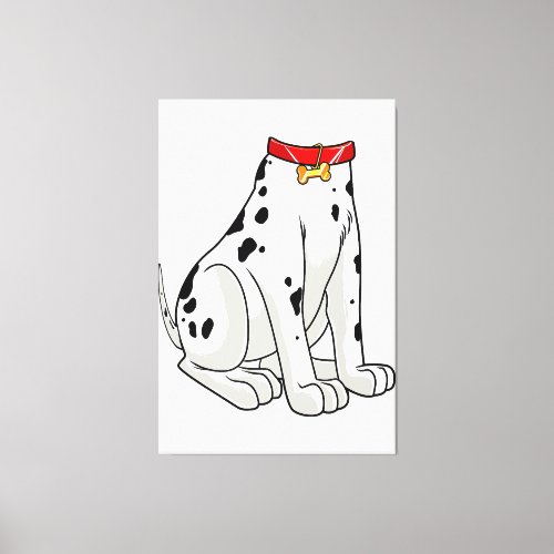 Dog Catcher Costume Dalmatian Easy Family Costume  Canvas Print