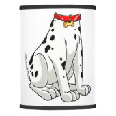 Dog Catcher Costume Dalmatian Easy Family Costume Lamp Shade (Front)