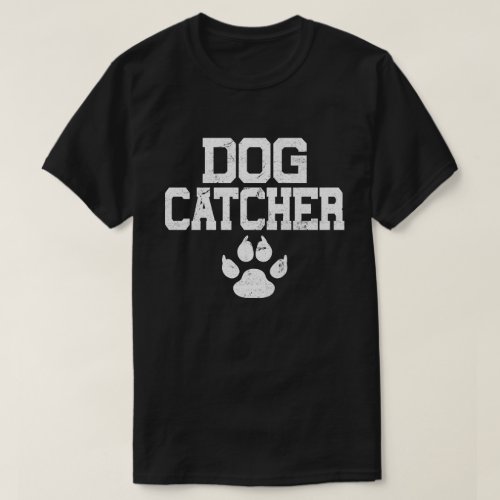 Dog Catcher Funny Easy Halloween Costume Party Tee