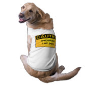 DOG CAUTIONS - Oversized Lap Dog Shirt (Back)