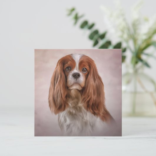 Dog Cavalier King Charles Spaniel Jigsaw Puzzle (Standing Front)
