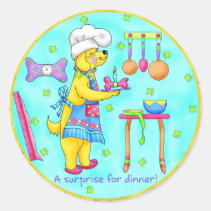 Dog Chef Sticker