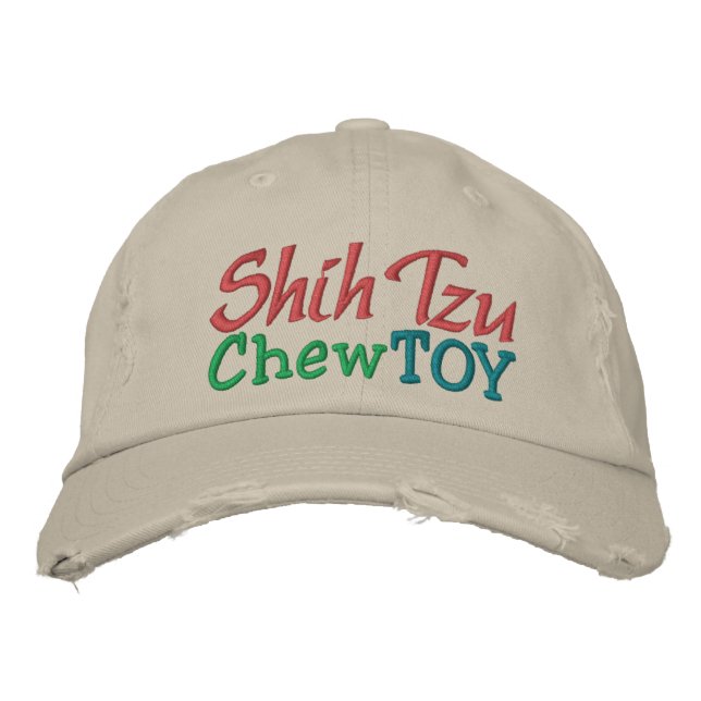Dog Chew Toy Cap by SRF (Front)