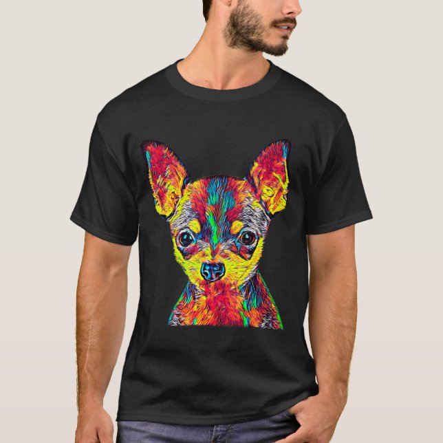 Dog Chihuahua T T-Shirt (Front)