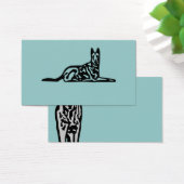 dog china card (Desk)