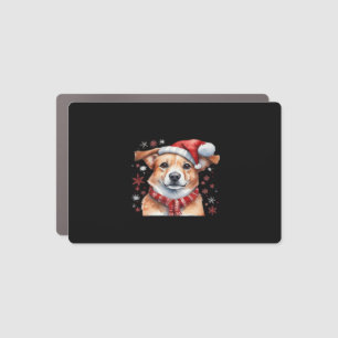 Dog chrismes Classic T-Shirt Car Magnet