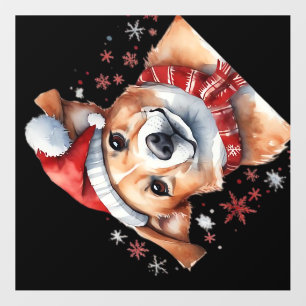 Dog chrismes Classic T-Shirt Wall Decal