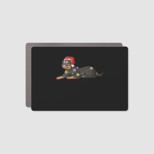 Dog Christmas Classic T-Shirt_1 Car Magnet