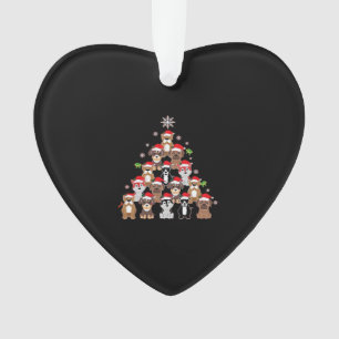 Dog Christmas Classic T-Shirt Ornament