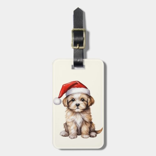 Dog Christmas Ornaments  Luggage Tag