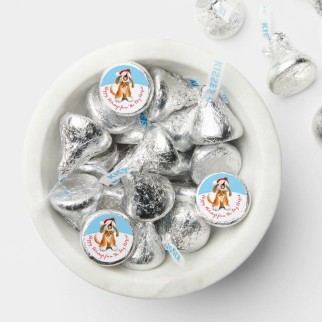 Dog Christmas singing cute gift  Hershey®'s Kisses® (Assorted)