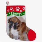 Dog Christmas Stockings - Personalized Photo
