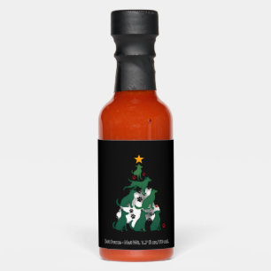 Dog Christmas Tree Shirt - Dog Christmas (2) Hot Sauces