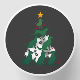 Dog Christmas Tree Shirt - Dog Christmas (2) Mini Candle Favors