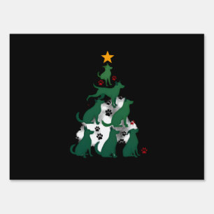 Dog Christmas Tree Shirt - Dog Christmas (2) Sign