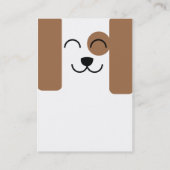 Dog - Chubby Business Card (Back)