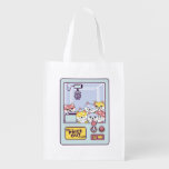 DOG CLAW MACHINE GROCERY BAG