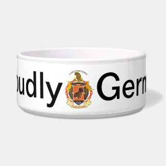 Dog Coat of Arms Bowl - Dachshund