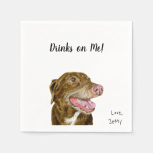 Dog Cocktail Napkins