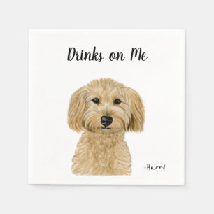 Dog Cocktail Napkins