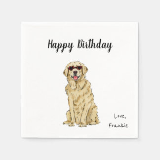 Dog Cocktail Napkins