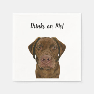 Dog Cocktail Napkins