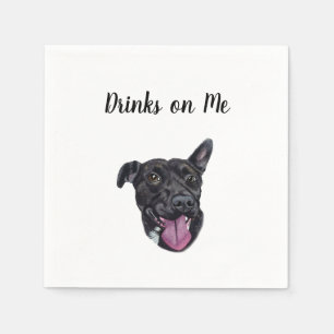 Dog Cocktail Napkins
