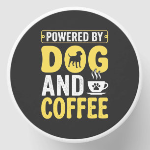 Dog Coffee Lover Powered By Design Mini Candle Favors