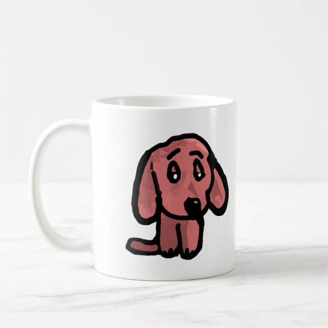 Dog Coffee Mug (Left)