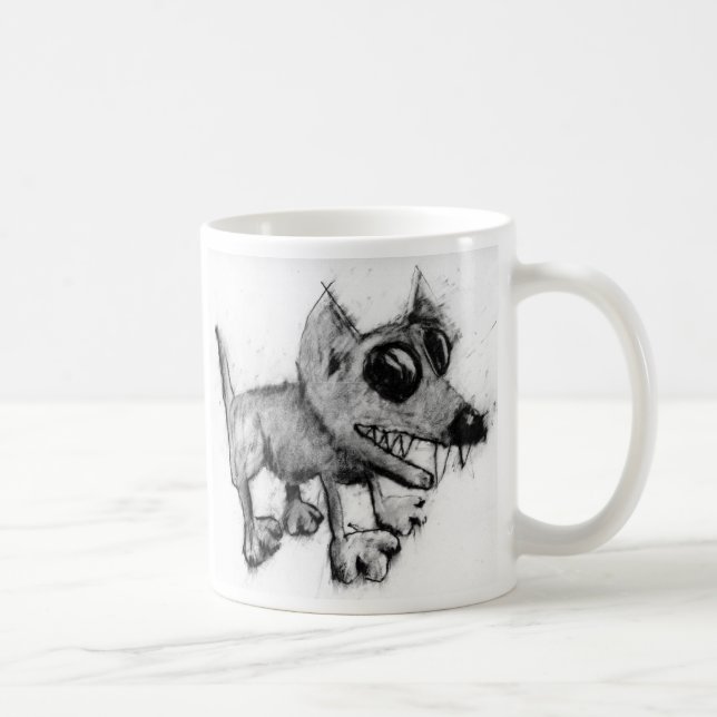 dog coffee mug (Right)