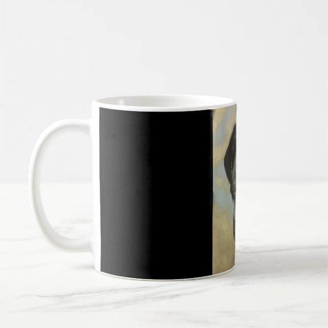 dog coffee mug (Left)