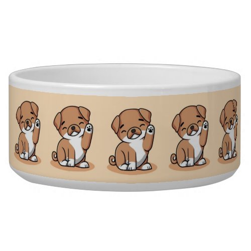 Dog Collage Food Bowl