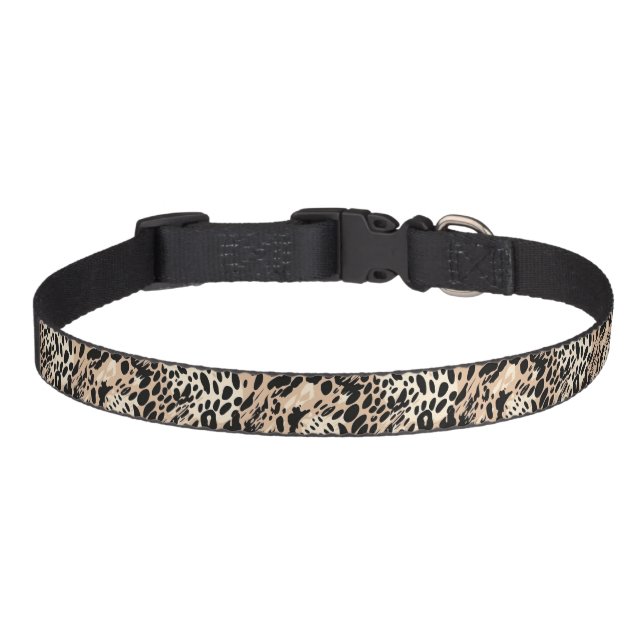 Dog Collar Animal Print (Front)