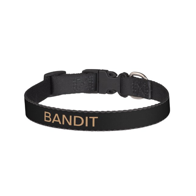 Dog Collar "BANDIT" (Front)
