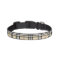 Dog collar with Tan print