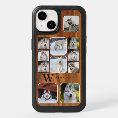 Dog College Pet Photo Monogram Apple X11121314 OtterBox iPhone 14 Case