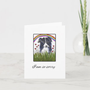 Dog, Collie, Sympathy Card, Pet Dog Loss Card