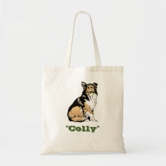 "#Dog#Colly" Tote Bag