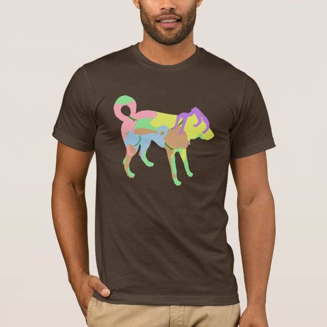 DOG colors, BATON T-Shirt (Front)